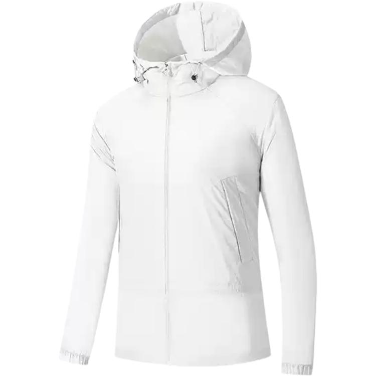 

Anta Champion All-Weather Series Solid Color Zipper Hooded Versatile Casual Jacket Women jackets 162530617-1 L