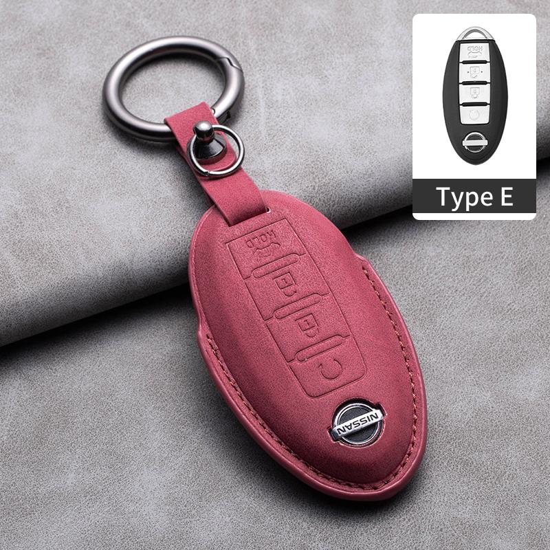 Car Key Remote Case Cover Holder For Nissan Tiida Qashqai J11 J10 Micra Kicks Altima X-Trail Fuga Navara Leaf Note Sentra Murano