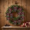 12Pcs/Set Elegant Bowknot Pearl Hanging Pendant Christmas Tree Ornaments  Xmas Party Supplies