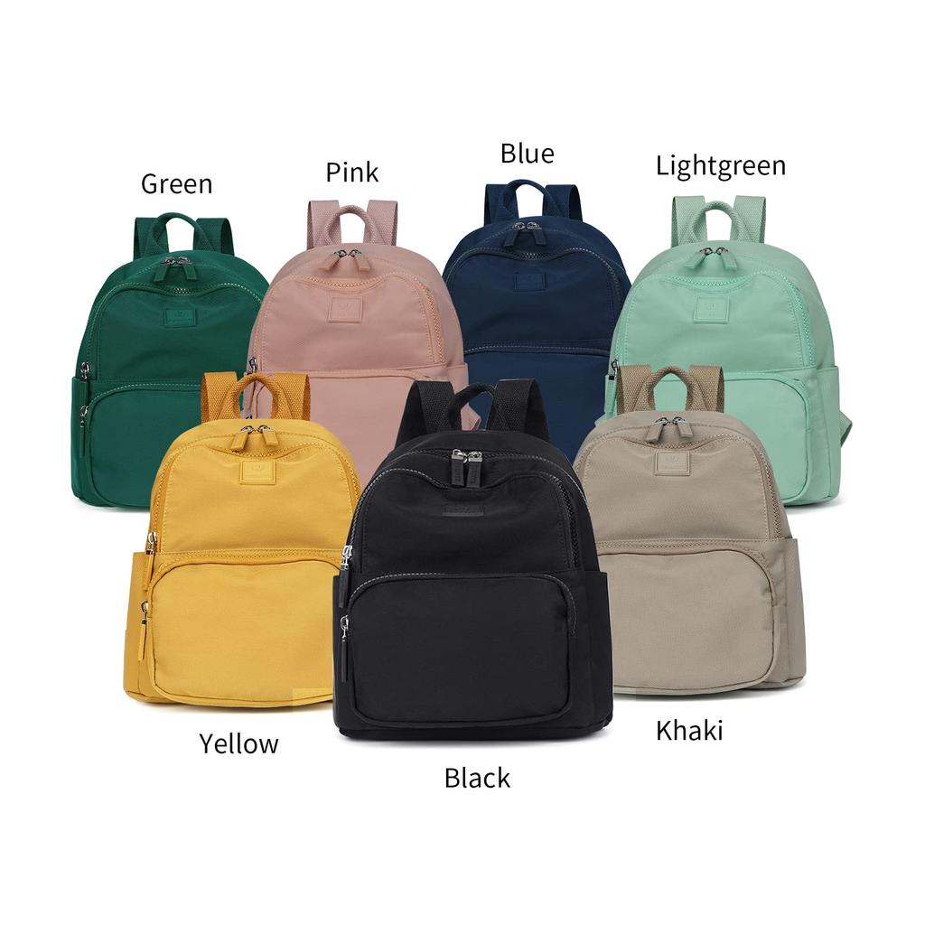 [NOTAG] Women's Small Mini Backpack, Perfect for Girls and Adults, Waterproof Nylon, Lightweight, Compact, Cute, Stylish, and Simple, Perfect for
