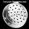 ZISIZ 304 Stainless Steel Rice Cooker Steamer