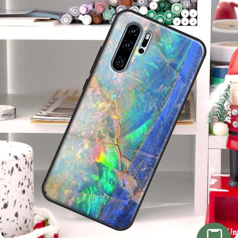 Opal Stone Iridescent Case For Huawei Nova 9 10 SE Y61 Y91 Y60 Y70 Y90 5T 7i 8i 11i 11 Pro P20 P30 P40 Lite Cover