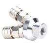 3-Wege Schnellverbinder Edelstahl Vernickelt Perlnickel Pneumatische Komponente G14in Gewinde