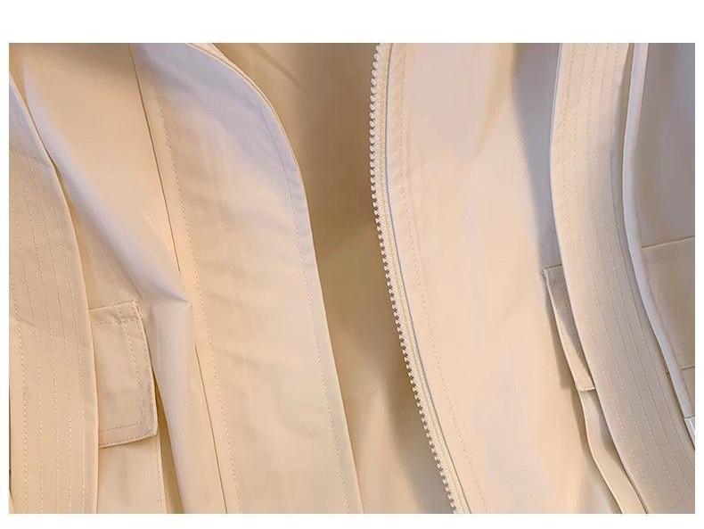 Women's Spring/Autumn 2025 Hooded Jacket - Stylish, Loose-Fitting, Lightweight Casual Workwear.