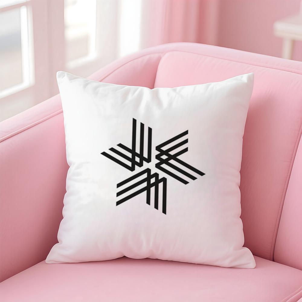 Classic Brand G-Goldwin Cushion Cover Premium Comfort Reversible Pillow Cove -Two In One Design for Any Room & Car Interior