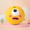 Cartoon Latex Dog Ball Funny Big Eye Ball Dog Chew Toy Squeaky Interactive Teeth Cleaning Toy for Puppy Teething Dogs Fetch Boredom Relief