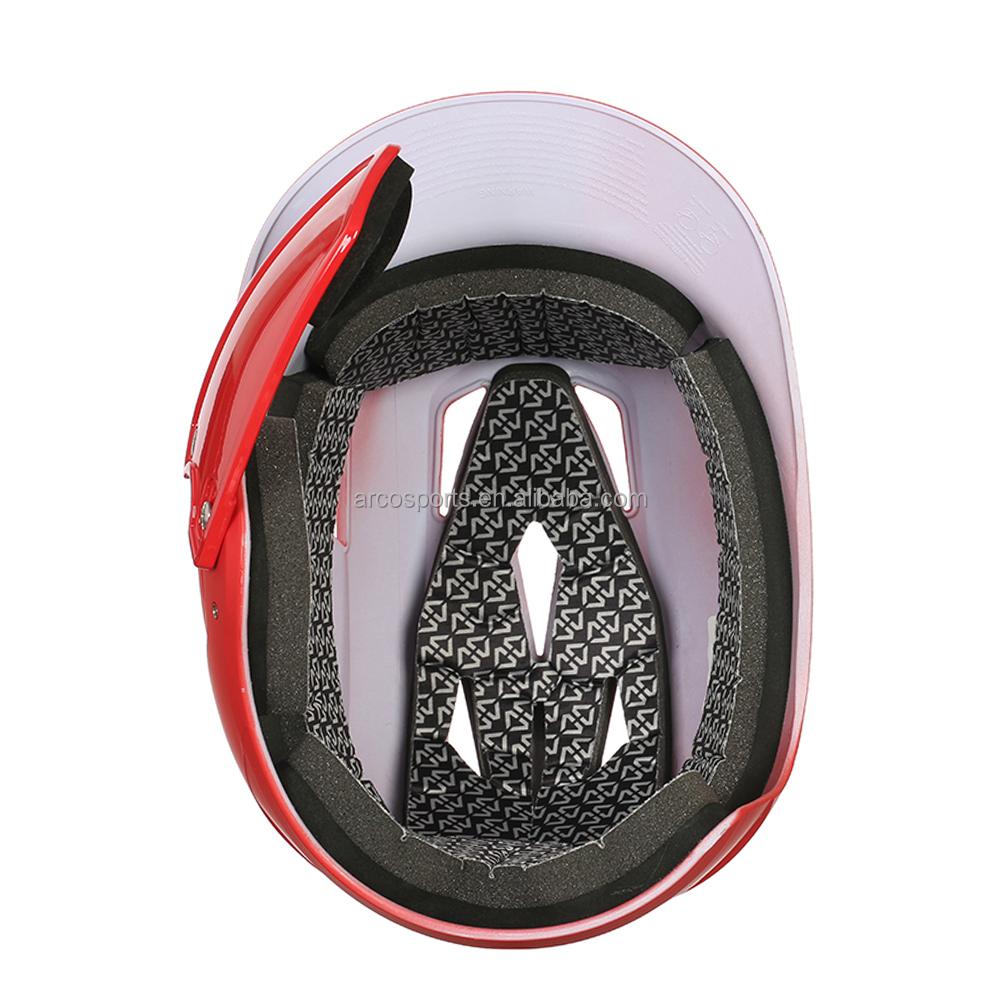 Hohe Qualität Guter Preis Baseballhelm Custom Standard Sicherheitsschutz Mit Kinnschutz Schlaghelm