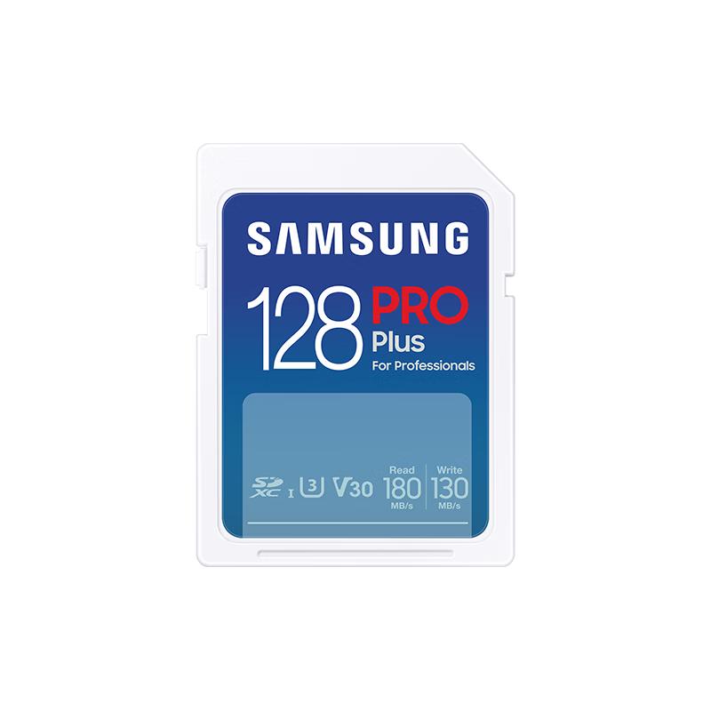 Samsung 128GB PRO Plus U3 V30 SDXC Memory Card 128GB