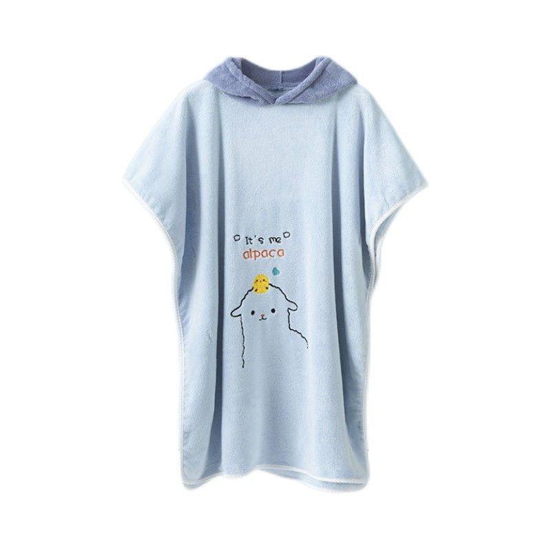 Children's A-Class Wearable Bathrobe Towel - Thick, Soft, Quick-Drying, and More Absorbent Than Pure Cotton.