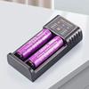 Universal Rechargeable Battery Charger Charging Adapter USB 2-Slot Battery Charging Tool for 18500/18650/18700/20700