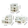 Scara N 1:500 de Vile Model Outland Casă Modernă Scenă Masă de Nisip Model de Clădire Grădină Micropaisaj Ornamente Decorațiuni