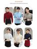 Men's Winter Fleece Hoodie for Catering & Milk Tea Shops - Custom Logo, Fashionable, Long-Sleeved Workwear