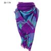Spring Autumn Winter Imitation Cashmere Double-sided Colorful Plaid Triangle Scarf Women's Neck Shawl