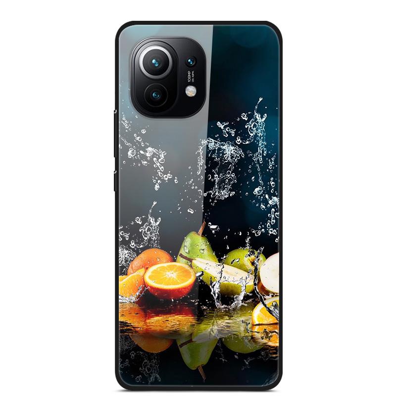 Luxury Cover Case for Xiaomi mi 11 Tempered Glass Cover for Xiaomi mi 11 Lite 5G NE Phone Case for Xiaomi Mi 11 mi11 Lite Coque