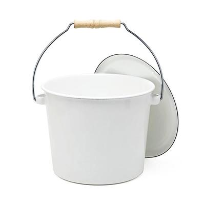 Noda smaltovaný kbelík s víkem Made in Japan 4,3L FB-20