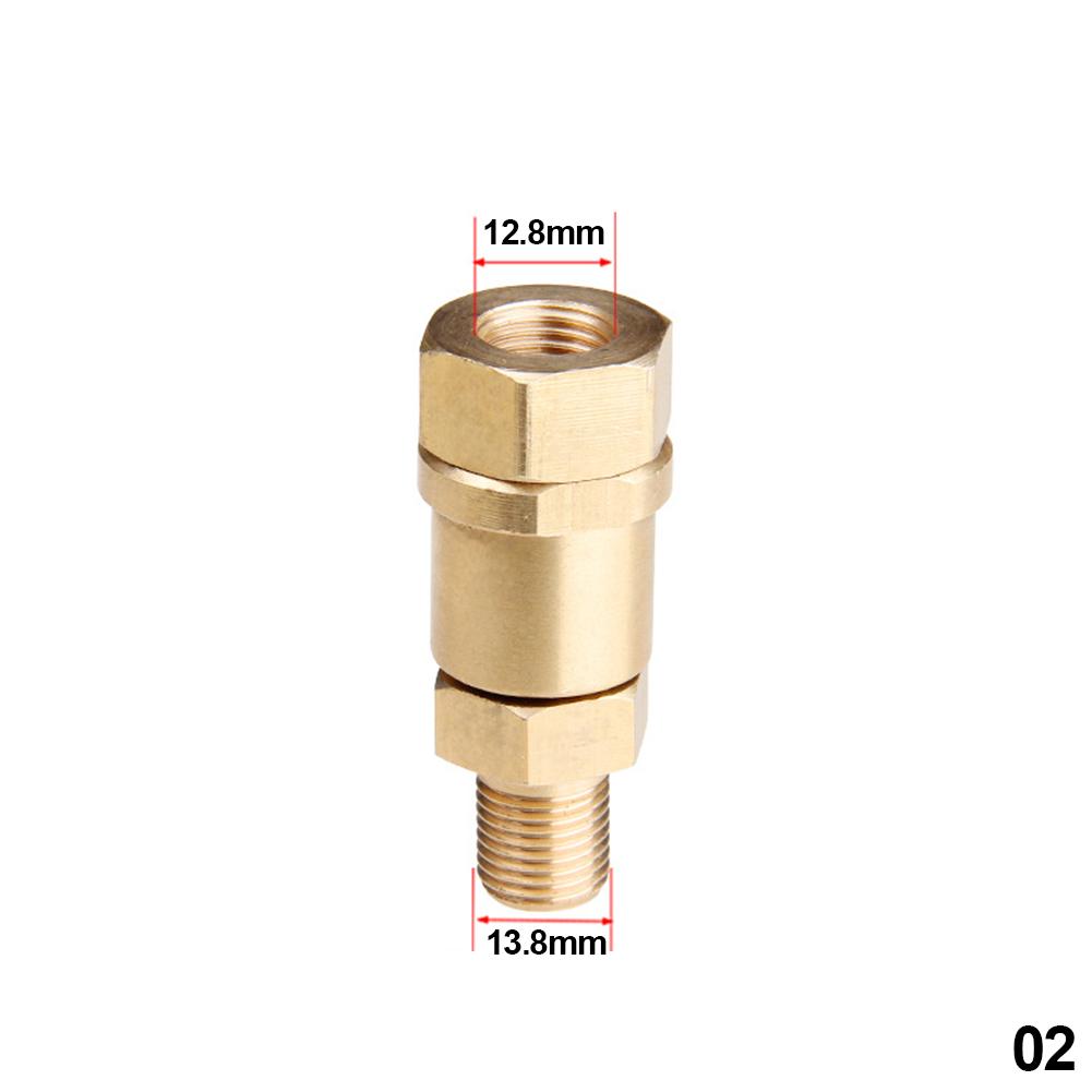 Anti Twist Wash Gun To Hose Connector M22 M14 G1/4 G3/8 Swivel Fitting Adapter Coupler