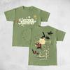 5SOS Sternennacht Doppelseitiges Grafik-T-Shirt – Trendiges 5 Seconds of Summer Fan-Shirt