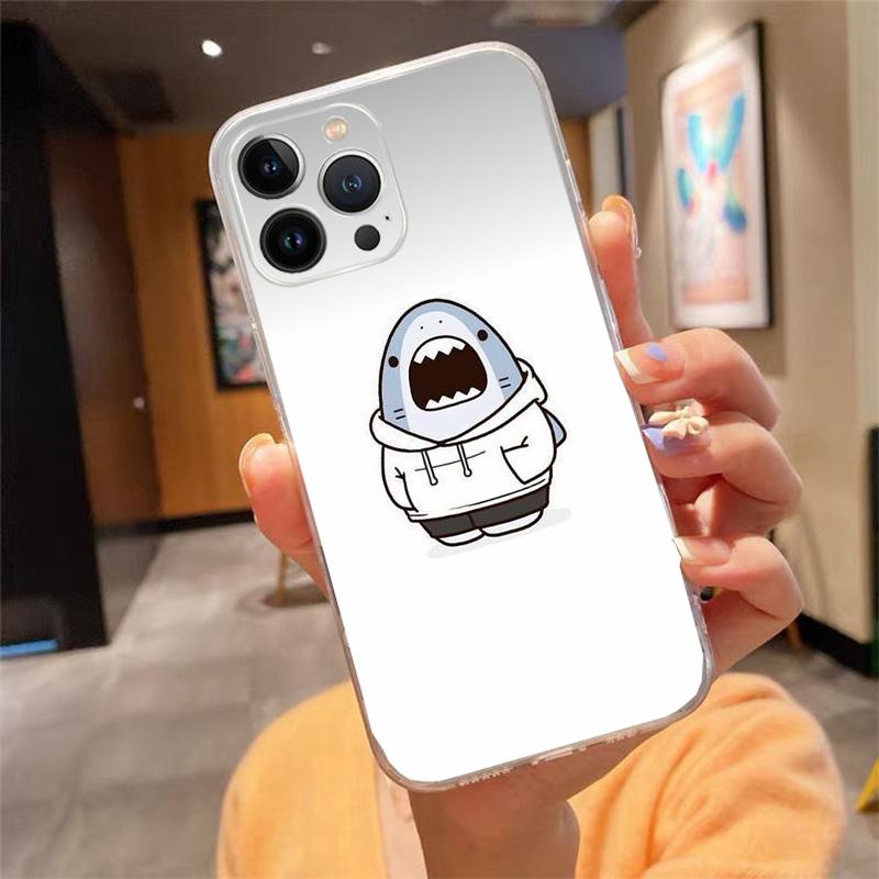 Phone Case For iphone 17 Pro Max Air 16 15 14 13 Pro Max 15 16 Pro 15Plus Ocean Whale Sharks Shark