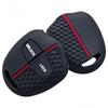 Silicone Key Case Cover Fit For Mitsubishi Lancer Ex Asx Outlander Galant Pajero 2 Buttons Remote Car Key Accessories
