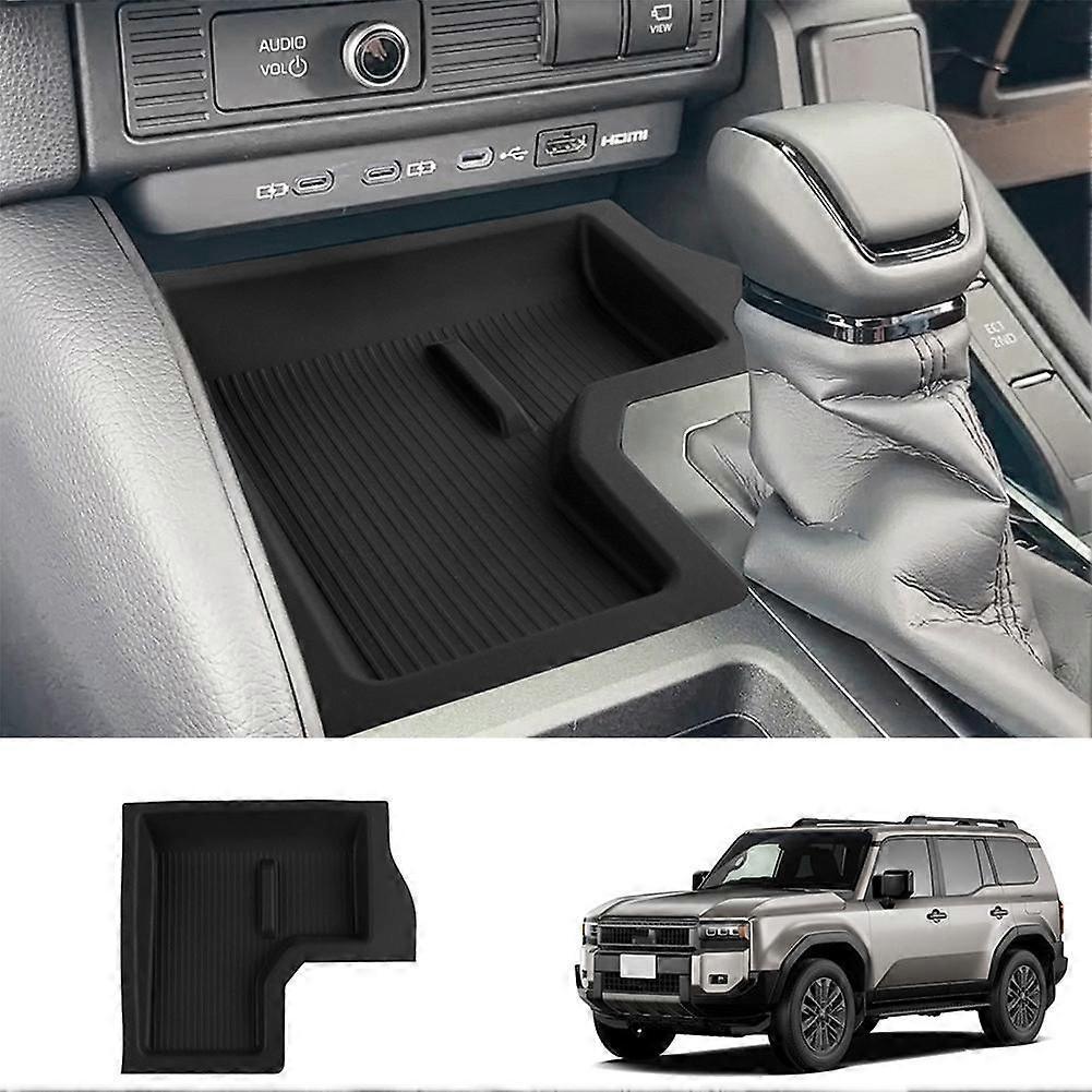 Applicable For 24 Toyota Prado LC250 Center Console Storage Silicone Pad Right Drive Low Configuration Without Wireless Charging