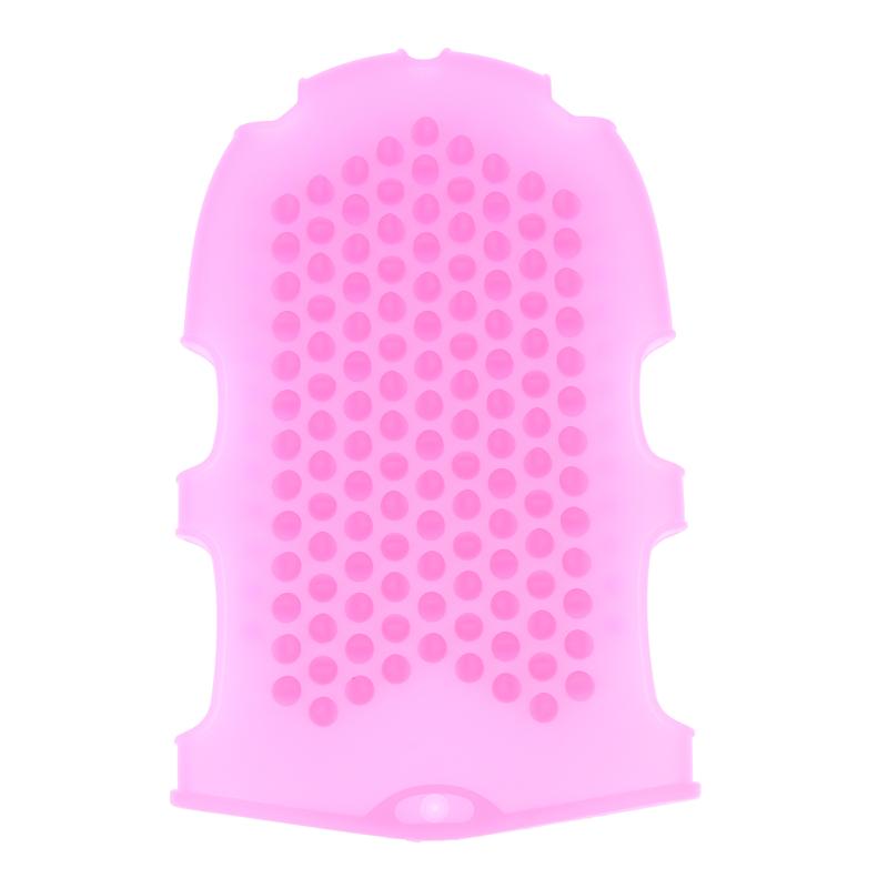 Hoge Schuimende Siliconen Badmassagehandschoenen Antislip Exfoliërende Lichaamsscrubber voor Douche Spa Huid Peeling in Huis