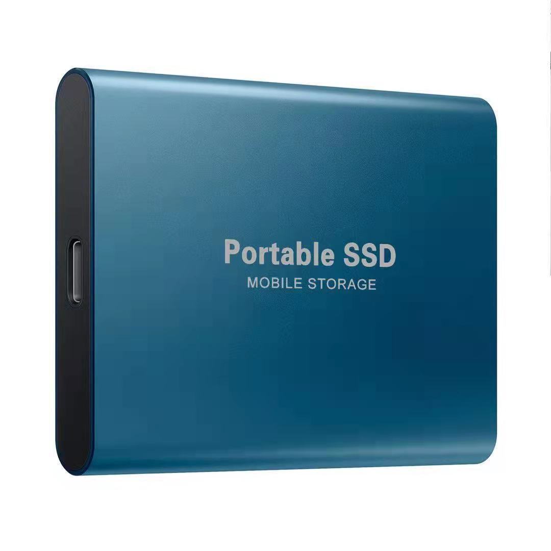 

Корпус 4T SSD для PCIe SATA на USB SSD для внешнего жесткого диска Высокоскоростное хранилище Используйте новейшие протоколы передачи данных M-Key и B-Key M2 SSD 16TB синий
