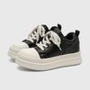 Inner Heightening Board Shoes Academy Style Men'S Big Head Inner Heightening Casual Bread Shoes