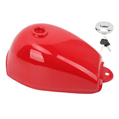 מיכל דלק אדום לאופנוע עם פקק ומפתחות החלפה ל-Mini Trail Z50 Z50J Z50R 1979 ? 1999