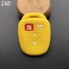 ZAD 4 Button Silicone car Key Cover Holder case set For Toyota 2012 2013 2014 Camry Corolla Highlander 4 buttons remote key case