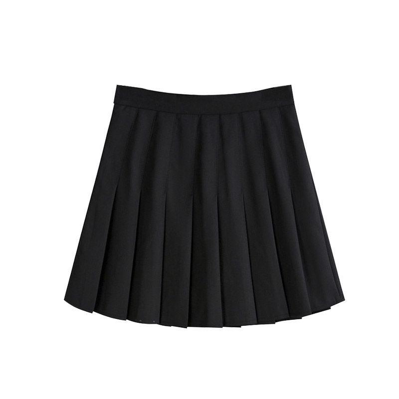 

Комплект выпускной формы в японском стиле для летней академии: Плиссированная юбка JK и женский топ с коротким рукавом 59 cm