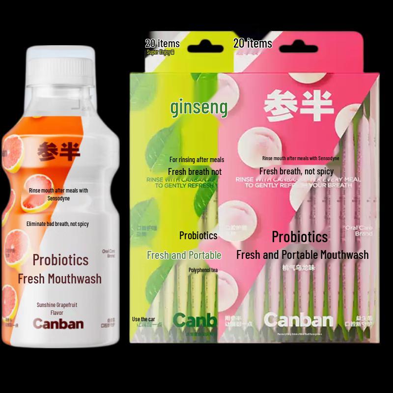 Semi-Probiotic Mouthwash Variety Pack
