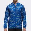 Adidas Windbreaker 1 Lifestyle Series Zip-Up Hooded Long Sleeve Jacket Men Jacket Blue CV4851