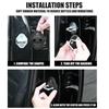 2/4PCS Silicone Car Interior Door Lock Cover Auto Door Latch Protective Sticker for Mercedes benz C E S CLC W204 W203 W124 W221 EK8