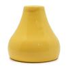 The Himalayan Goods Company Ceramic Reed Vase Pot Aroma Oil Incense Diffuser (4 × 4 Inches, Yellow).