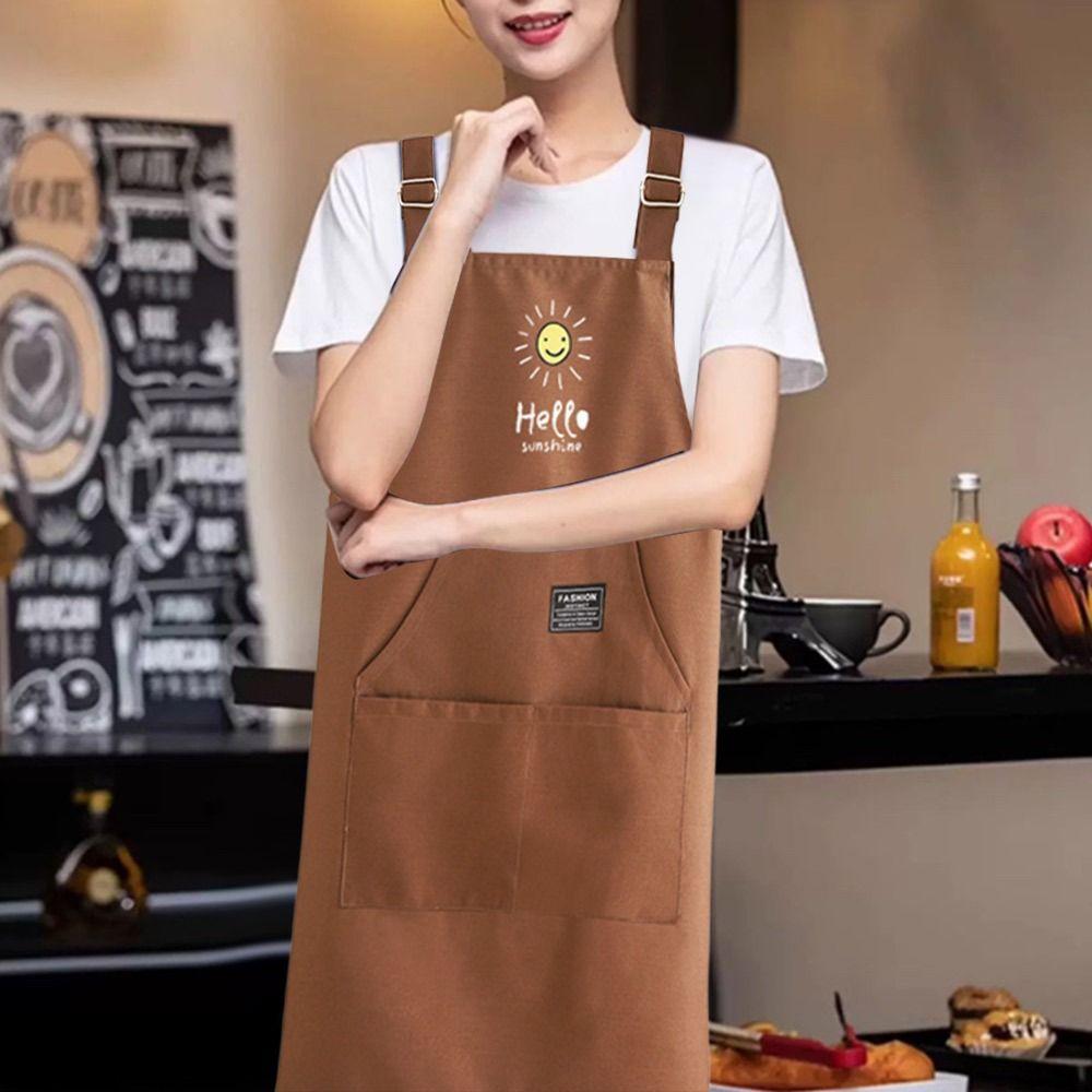 Tablier de chef sans manches en toile, bavoirs de cuisine et de pâtisserie polyvalents pour cuisiniers et serveurs