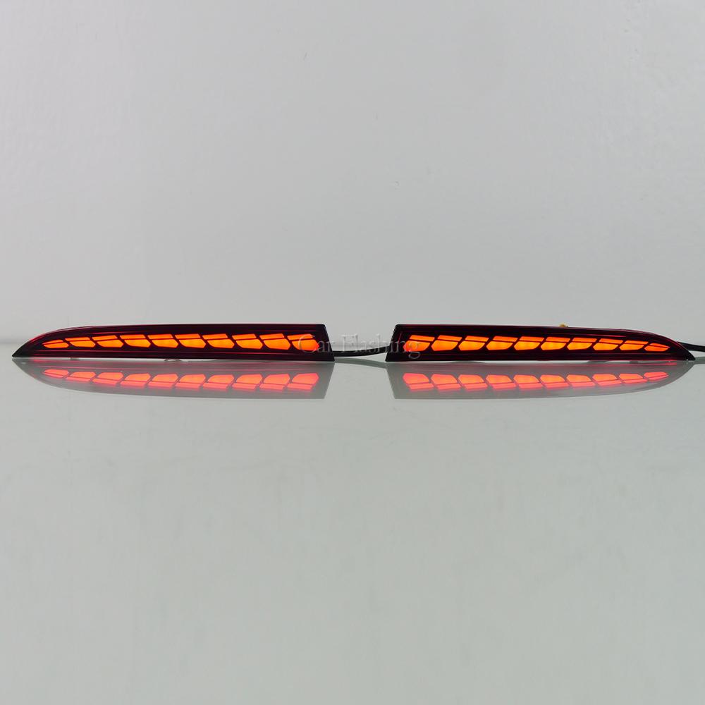 Car LED Rear Bumper Reflector Light for Cadillac ATS XT5 for Chevrolet Camaro Pontiac G8 Traverse Brake Dynamic Turn Signal