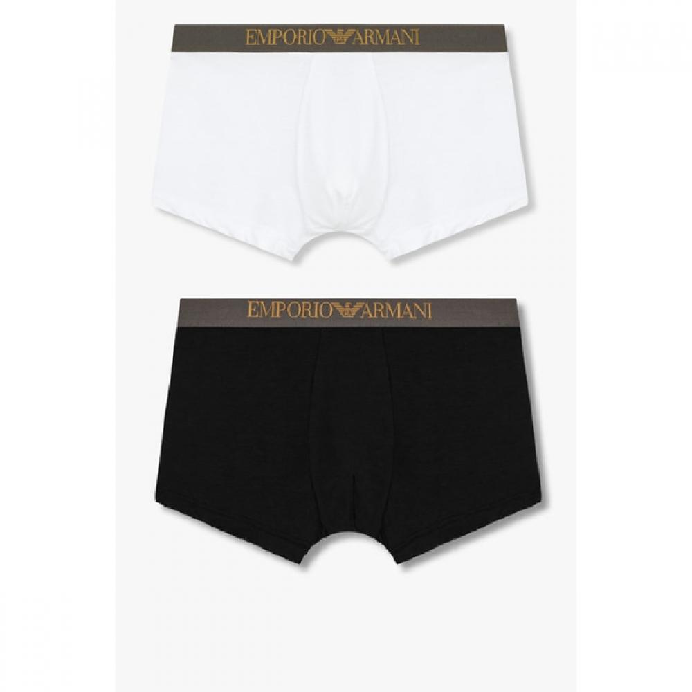 

Emporio Armani Men S emboSSed Logo Rayon droSe 2 Piece Set 0815112034 0815112037 M(100)