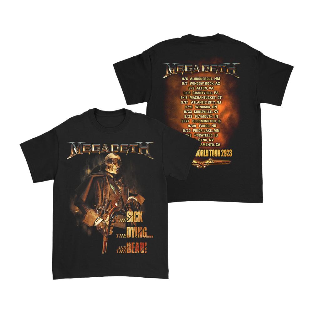 Megadeth World Tour 2023 T-shirt M