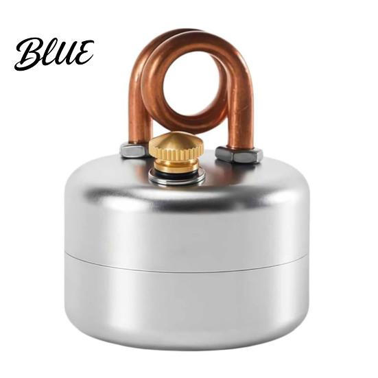 Lightweight Hiking Stove 1 Set Portable Camping with Stand Storage Bag Stainless Steel Heater Burner Mini Liquid Fuel Furnace for Outdoor