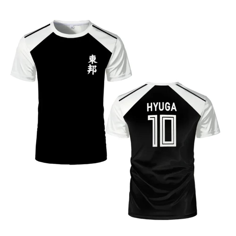 

Летняя футболка Captain Tsubasa Animated Jersey с 3D-принтом для мужчин и женщин больших размеров, спортивная, быстросохнущая, дышащая, с короткими рукавами M