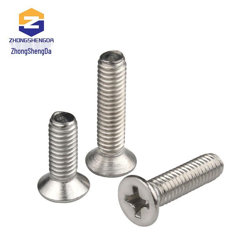304 Stainless Steel Phillips Countersunk Flat Head Machine Screw M2/M3/M4/M5