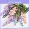 Purple Wisteria Artificial Hanging Flowers For Wedding Decor With Multicolor Options