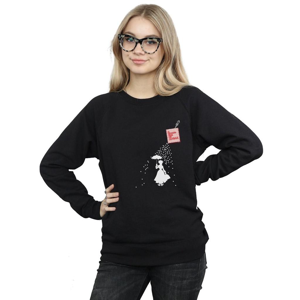Disney Damen Mary Poppins Löffel voll Zucker Sweatshirt