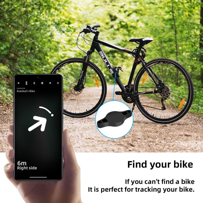 HdoorLink For AirTag Bike Mount Bike Anti-lost GPS Location For Airtag Case Bicycle Tracker Mount Bracket Bottle Cage Holder