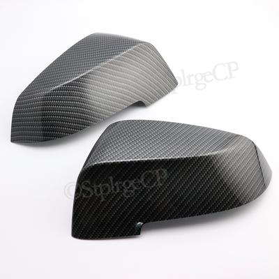 For BMW 5 Series Carbon Fiber Pattern Rear View Mirror Cover F10  F11  F18 2014-2016 Modified Replacement Rear View Mirror