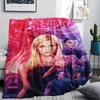 1PC Buffy the Vampire Slayer Print Flannel Blanket, High quality All Seasons, Home Decor, Warmth and Comfort, Perfect for Christmas Gifts