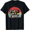 Retro Vintage 80's Music Shirt I Love 80s Music 80s Bands T-Shirt