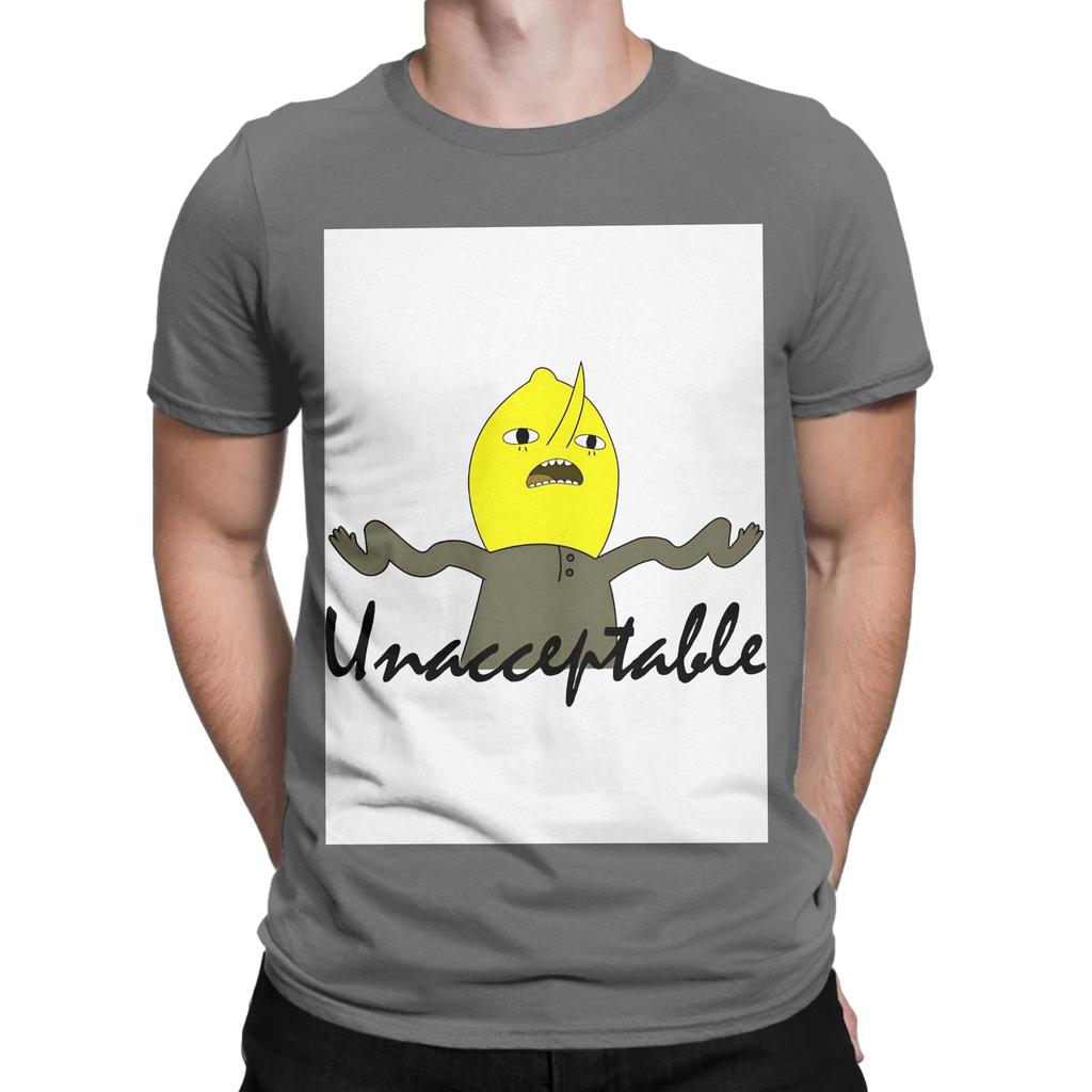 Lemongrab Unacceptable Time Funny 100 Cotton TShirt Solar Opposites Season 3 Tees Tops For Unisex