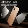 0.3mm Ultra Thin Transparent Matte Phone Case For iPhone 16 15 14 13 12 11 Pro Max Plus Mini Hard Cover Frosted Soft Shell