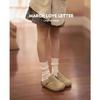 Birkenstock Damen Geschlossene Hausschuhe: 2024 Retro-Flats für draußen mit dicker Sohle für Herbst/Frühling.